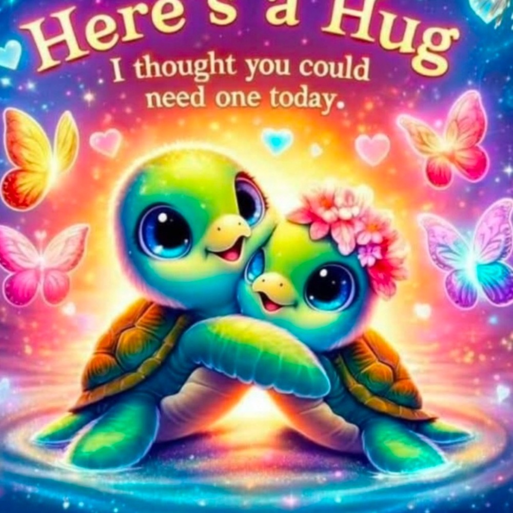 Bundle for @rjsthings for items purchased on 2-8-25 ..Turtle Hug Graphic Tee